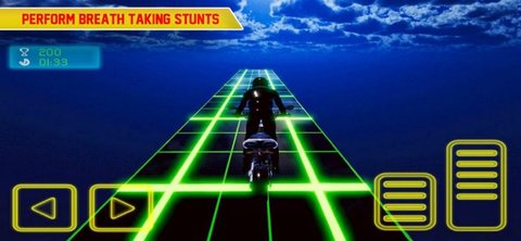 Crazy Bike In Light Tracks 官方正版