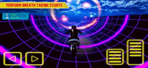 Crazy Bike In Light Tracks 官方正版