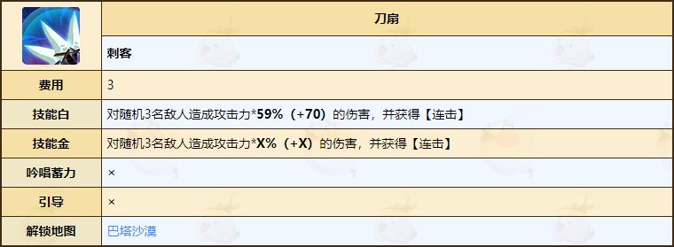 《不休的乌拉拉》刺客技能介绍